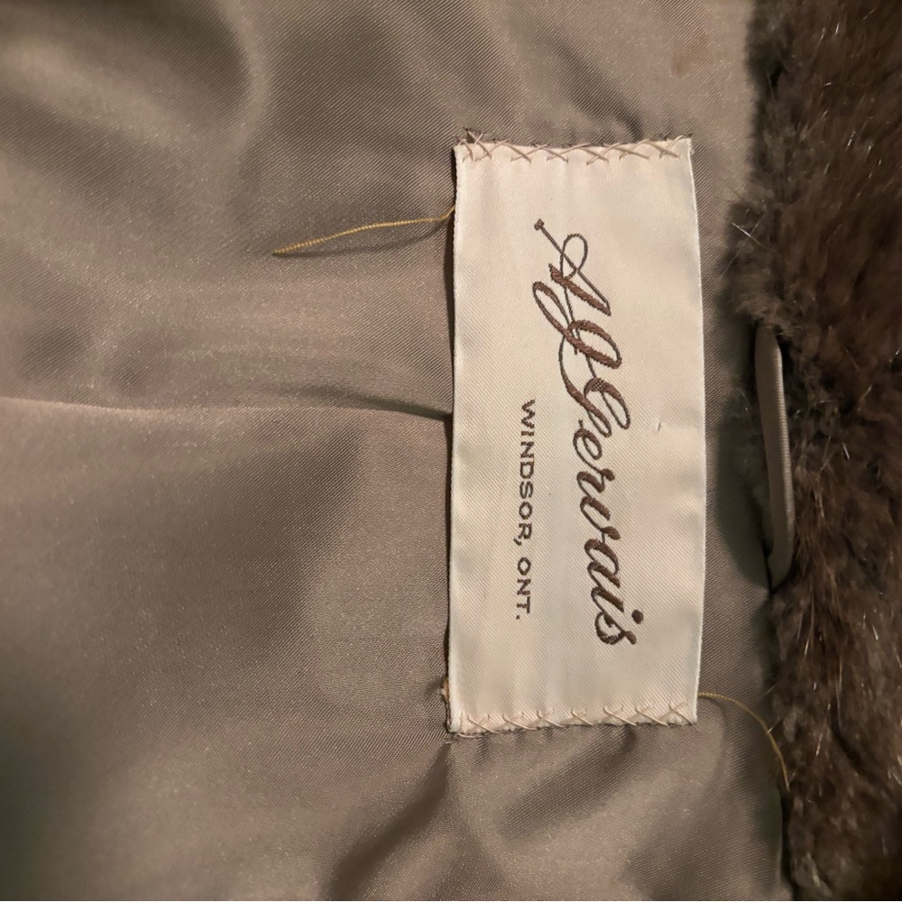 Vintage Genuine Mink fur coat - Picture 2 of 5